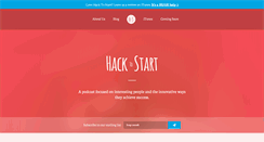 Desktop Screenshot of hacktostart.com
